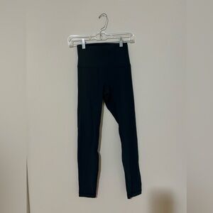 lululemon blue colored leggings size 4